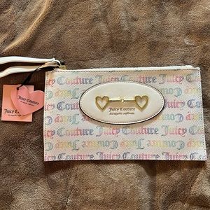 Rainbow Juicy Couture Wristlet